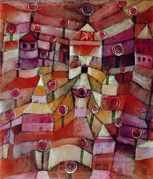  rosas Pintura Art%C3%ADstica - Jardín de rosas Paul Klee
